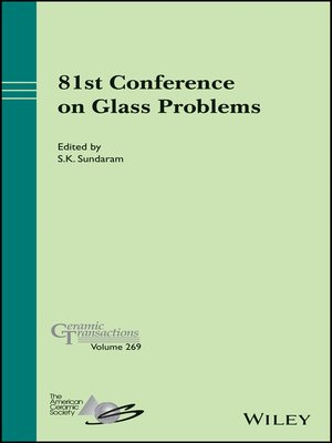 cover image of 81st Conference on Glass Problems
